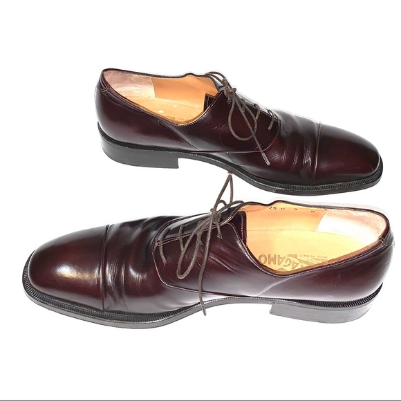 SALVATORE FERRAGAMO Luxury Cap Toe Oxfords - Picture 2 of 13
